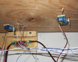 The first servos actually installed on Ron's Wind River RR back in September 2011.